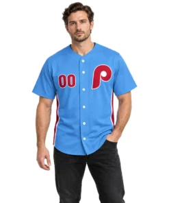 Philadelphia Phillies Light Blue Jersey 2026 Premium Custom Player