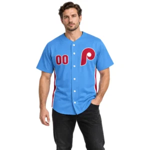 Philadelphia Phillies Light Blue Jersey 2026 Premium Custom Player