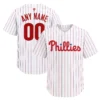 Philadelphia Phillies White Jersey 2026 Dynamic Custom Player