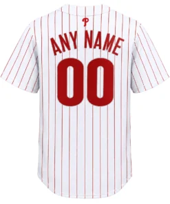 Philadelphia Phillies White Jersey 2026 Dynamic Custom Player