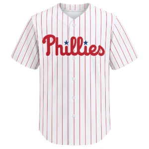 Philadelphia Phillies White Jersey 2026 Dynamic Custom Player