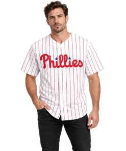Philadelphia Phillies White Jersey 2026 Dynamic Custom Player