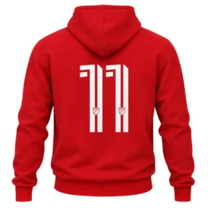 Philip Zinckernagel Red Hoodie Bold Chicago Fire Style