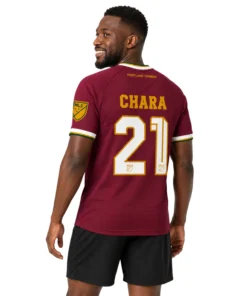 Portland Timbers Diego Chara Jersey Elite Retro Burgundy