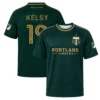 PTFC Kevin Kelsy Jersey Remarkable Green Gold Style