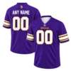 Purple Vikings Personalized Jersey Team Spirit Premium