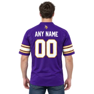 Purple Vikings Personalized Jersey Team Spirit Premium