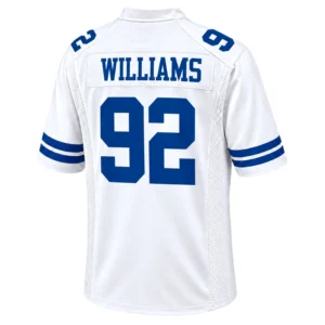 Quinnen Williams Jersey Vibrant Dallas Cowboy Apparel