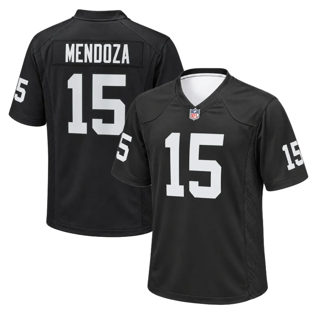 Raiders Fernando Mendoza Jersey 2026 Elite NFL game day