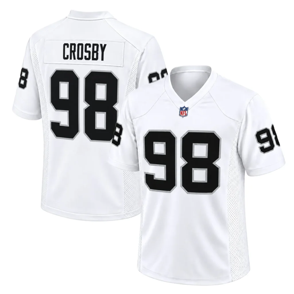 Raiders Maxx Crosby Jersey 2026 Elite NFL style