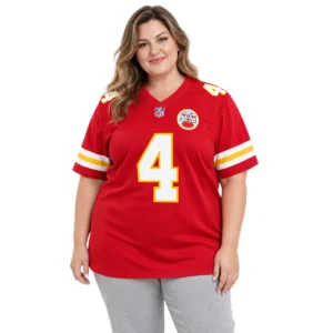 Rashee Rice Chiefs Red Jersey Game Day Dazzling
