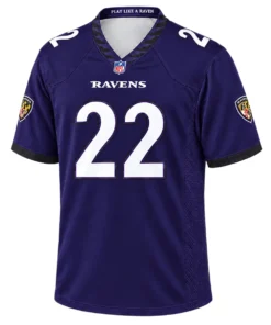 Ravens Derrick Henry Jersey Game Day Dynamic Big & Tall