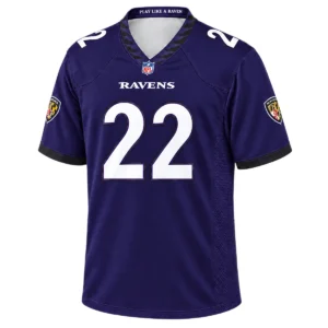 Ravens Derrick Henry Jersey Game Day Dynamic Big & Tall