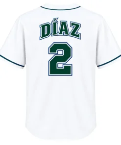 Rays Home Jersey History Yandy Diaz Bold Fan Wear