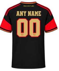 Real Salt Lake Black Jersey 2026 Bold Red Edition