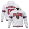 Real Salt Lake MLS Hoodie Custom Gray White Bold