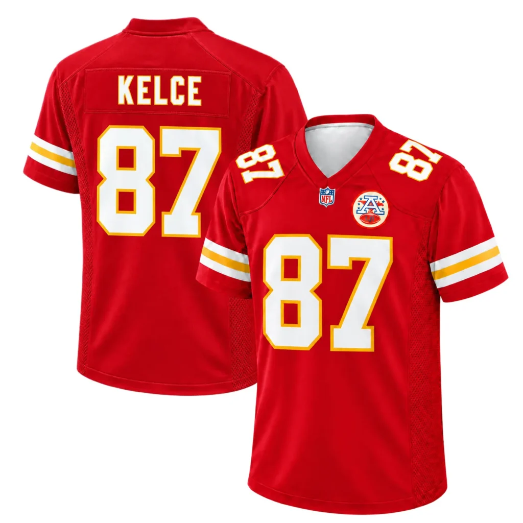 Red Chiefs Travis Kelce Home Jersey Radiant Game Day