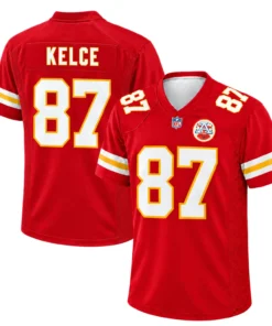 Red Chiefs Travis Kelce Home Jersey Radiant Game Day