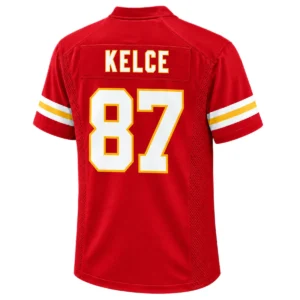 Red Chiefs Travis Kelce Home Jersey Radiant Game Day