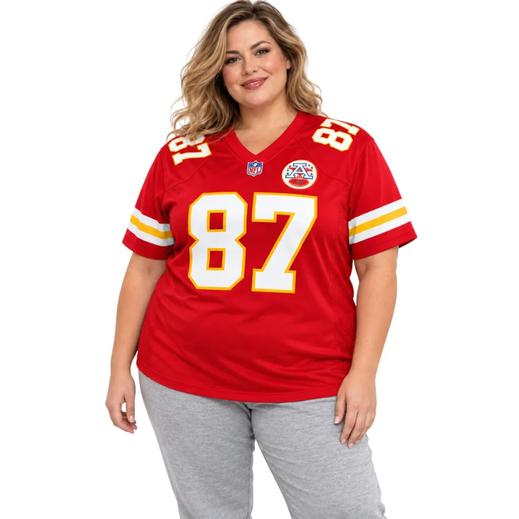 Red Chiefs Travis Kelce Home Jersey Radiant Game Day