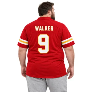 Red Kenneth Walker Chiefs Jersey Game Day Upbeat