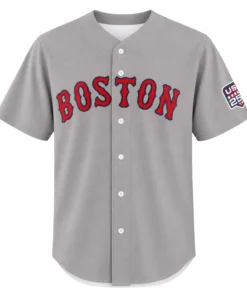 Red Sox Custom Jersey Personalized Bold Name & Number Patriotic