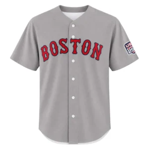 Red Sox Custom Jersey Personalized Bold Name & Number Patriotic