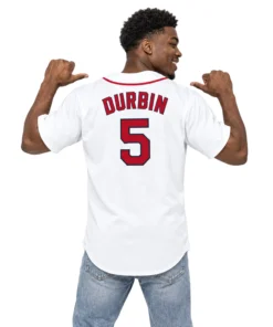 Red Sox Jersey Caleb Durbin Home Jersey Elite Fan Gearr