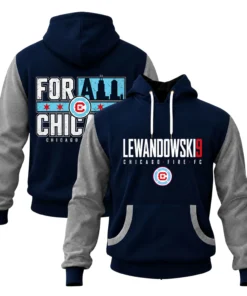 Robert Lewandowski Fleece Hoodie Chicago Fire Team Apparel