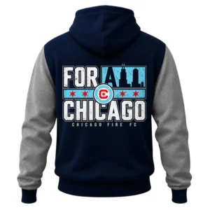 Robert Lewandowski Fleece Hoodie Chicago Fire Team Apparel