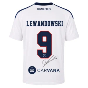 Robert Lewandowski Jersey Exclusive Chicago Fire Fan Apparel