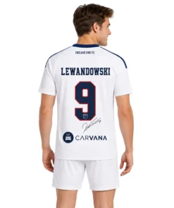 Robert Lewandowski Jersey Exclusive Chicago Fire Fan Apparel