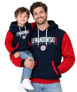 Robert Lewandowski Pullover Hoodie Dynamic Chicago Fire Style