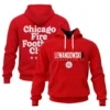 Robert Lewandowski Red Hoodie 2026 Epic Chicago Fire Fanwear