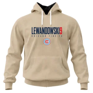 Robert Lewandowski Sand Hoodie Dynamic Chicago Fire Style