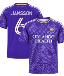 Robin Jansson Orlando City Jersey Dynamic Purple