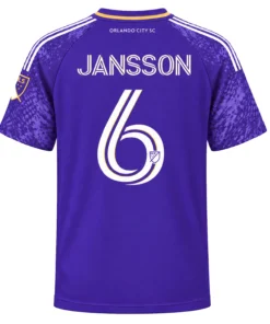Robin Jansson Orlando City Jersey Dynamic Purple
