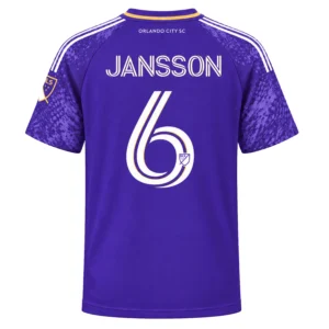 Robin Jansson Orlando City Jersey Dynamic Purple
