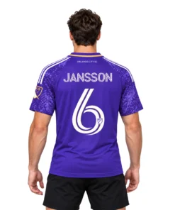 Robin Jansson Orlando City Jersey Dynamic Purple