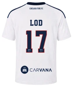 Robin Lod Chicago Fire White Jersey Exclusive Fan Gear