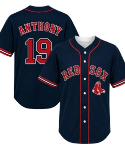 Roman Anthony Boston Red Sox Navy Jersey - Bold Fan Merch