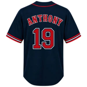 Roman Anthony Boston Red Sox Navy Jersey - Bold Fan Merch
