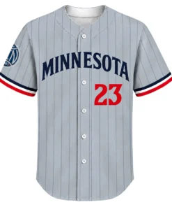 Royce Lewis Gray Twins Jersey Unique Road Pinstripe