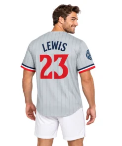 Royce Lewis Gray Twins Jersey Unique Road Pinstripe