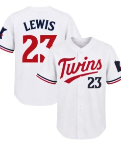 Royce Lewis Twins Jersey Vibrant White Fan Gear