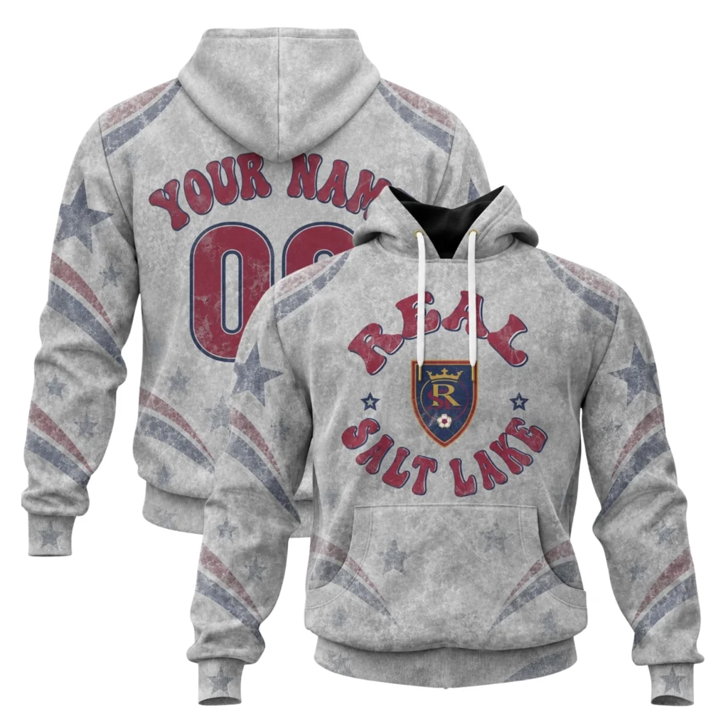 RSL Fleece Hoodie Remarkable Retro Gray