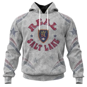 RSL Fleece Hoodie Remarkable Retro Gray