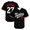 Ryan Jeffers Minnesota Twins Jersey Dynamic Black