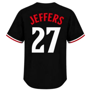 Ryan Jeffers Minnesota Twins Jersey Dynamic Black