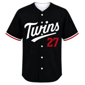 Ryan Jeffers Minnesota Twins Jersey Dynamic Black